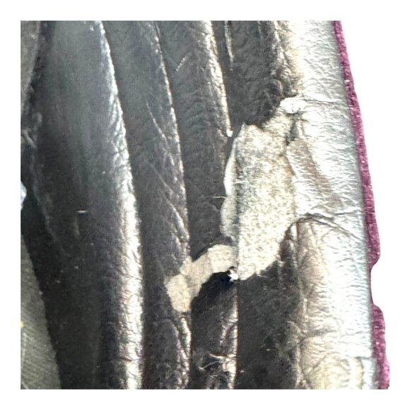 Vans Mens Purple Velvet High-Top Sneakers Skater Skateboard Y2K Sz 13 Black READ - Picture 13 of 16